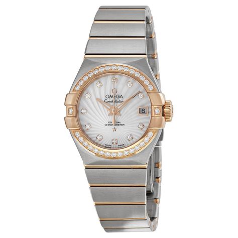 omega women's constellation diamond watch|omega constellation authentic watches.